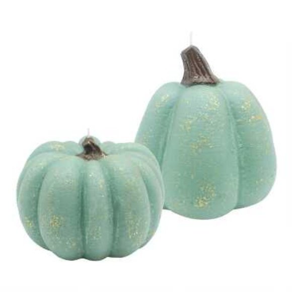 Other - festive holiday pumpkin candle